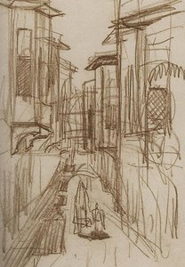 A Street. Constantinople. — Martiros Sarian
