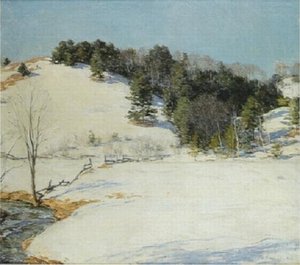 Last Snow — Willard Leroy Metcalf