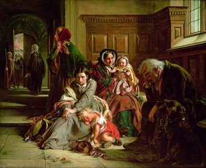 Waiting For The Verdict — Abraham Solomon