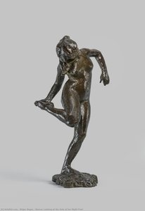 Dancer Looking At The Sole Of Her Right Foot — Edgar Degas, Impressionism