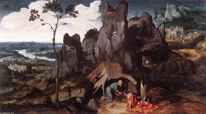 St Jerome In The Desert — Joachim Patenier, Northern Renaissance