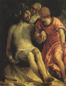 Pietà, Eremitaget — Paolo Veronese