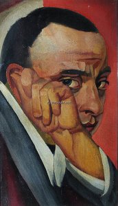 Portrait Of Ya.l. Izrailevich — Boris Dmitrievich Grigoriev