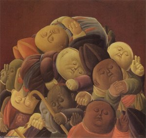 Évêques Morts — Fernando Botero