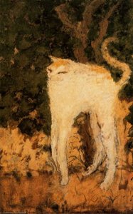 The White Cat — Pierre Bonnard