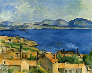 The Gulf Of Marseille Seen From L'estaque — Paul Cézanne