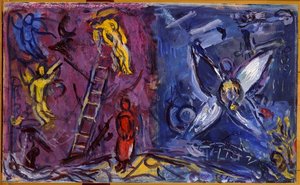 The Jacob's Dream — Marc Chagall