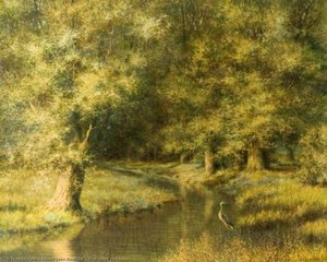 The Silent Fisherman — Alfred John Bamford, Romanticism