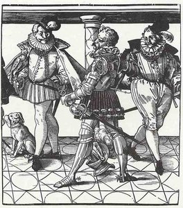 The secular hierarchy, three knights