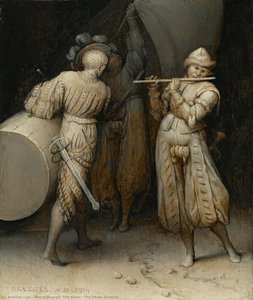 The Three Soldiers — Pieter Bruegel The Elder