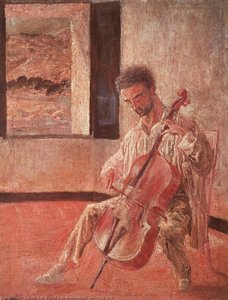 Portrait Of The Violoncellist Ricardo Pichot, 1920 — Salvador Dalí