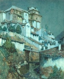 Moonlight, Antequieta — Albert Moulton Foweraker