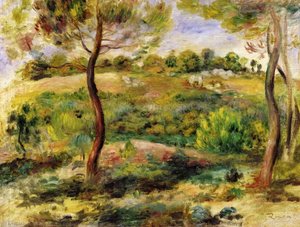 Landscape 15 — Pierre-auguste Renoir, Impressionism