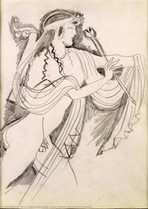 Apollo Fighting With Idas For Marpessa — Nikos Hadjikyriakos-ghika
