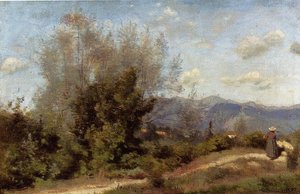 In The Vicinity Of Geneva — Jean-baptiste-camille Corot
