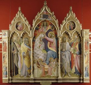 Coronation Of The Virgin Mary — Giovanni Battista Da Ponte, Renaissance Period