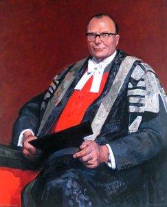 Dr Charles Ian Carr Bosanquet, Rector, King's College (1952–1963), Vice Chancellor, University Of Newcastle Upon Tyne (1963–1968) — Ruskin Spear