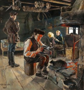 Rustic Life — Akseli Gallen-kallela