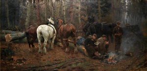Logging in Grizedale Forest