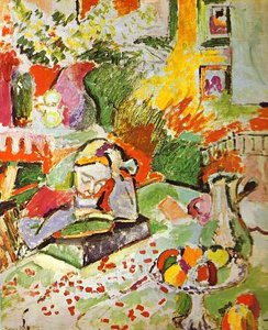 Interior With A Girl — Henri Matisse, Fauvism