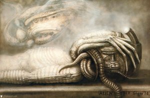Hr Giger Facehugger Iii — H.r. Giger