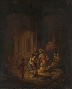 Christ Blessing The Little Children, Jacob De Wet (i), 1640 - 1672 — Jacob De Wet (i)