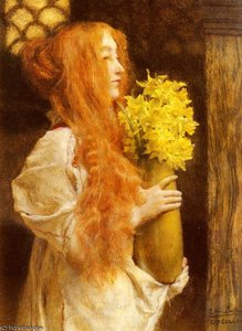 Sir Laurence Spring Flowers — Lourens Alma Tadema