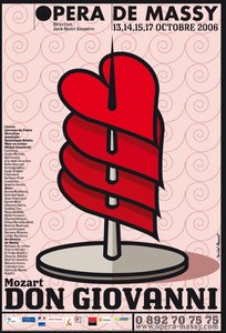 Don Giovanni Poster, 2009 — Johann Chrysostom Wolfgang Amadeus Mozart