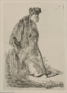 An Old Man With A Bushy Beard — Rembrandt Van Rijn, Baroque