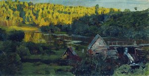Watermill — Isaak Ilyich Levitan
