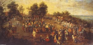 Country Feast For The Duke — Jacques Fouquier
