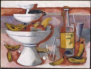 The White Fruit Bowl — Rufino Tamayo