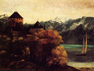 The Chateau De Chillon — Gustave Courbet, Contemporary Realism