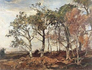 Oak Trees On Duncton Common — Oliver Hall