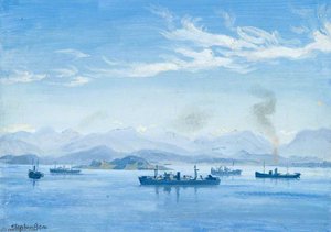 Convoy Anchorage From Lismore — Stephen Bone