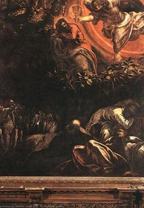 The Prayer In The Garden — Jacopo Tintoretto