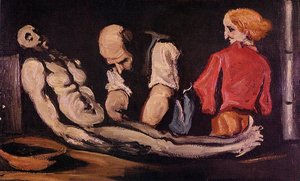 Preparation For The Funeral (also Known As The Autopsy) — Paul Cézanne