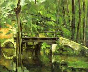 The Bridge Of Maincy Near Melun — Paul Cézanne, Post-impressionism