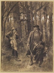 The kidnapping of Cosette