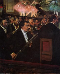 The Orchestra Of The Opera — Edgar Degas