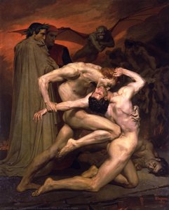 Dante And Virgil — William-adolphe Bouguereau, Academic Realism