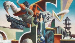 Study For 'instruments Of Power' — Thomas Hart Benton