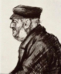 Orphan Man With Cap, Head — Vincent Willem Van Gogh, Other