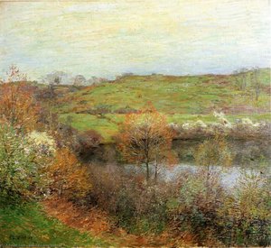 Buds And Blossoms — Willard Leroy Metcalf