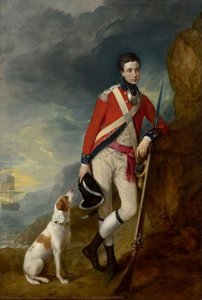 An Officer Of The 4th Regiment Of Foot — Thomas Gainsborough, Neoclassicism