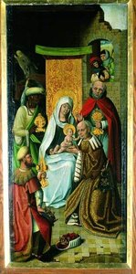 The Adoration of the Magi (recto)