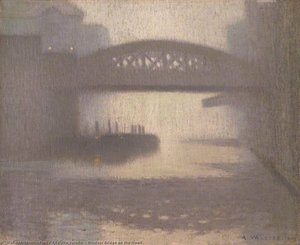 Windsor Bridge On The Irwell — Pierre Adolphe Valette