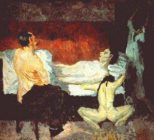 Great Scene Of Agony — Max Beckmann, Expressionism