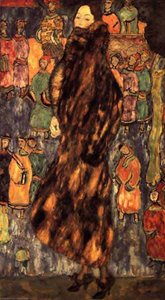 Polecat Fur, The(unfinished) — Gustav Klimt