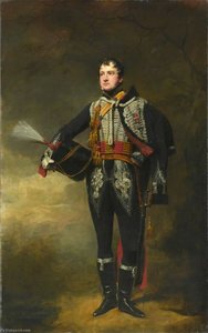Lieutenant John James Douglas (later Captain Sir John James Scott Douglas, Bt) (1792–1836), 15th (or The King’s) Regiment Of (light) Dragoons (hussars), C.1819 — Henry Raeburn Dobson